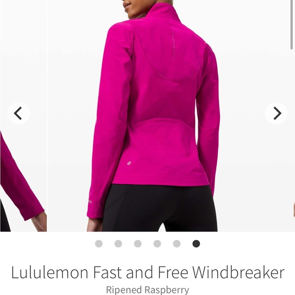 Lululemon Fast and Free Windbreaker
Ripened Raspberry - Picture 2 of 10